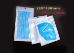 Clear Plastic Face Mask Bag Protective Packaging Materials