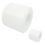 80x70mm Nylon Load Wheels High Capacity White Pallet Jack Wheels With Bearings