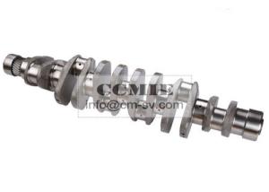 China Forged Steel Weichai Engine Parts , Standard Size Sinotruk WD618 Engine Crankshaft wholesale