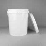 18L Customized Color Plastic Paint Bucket For Chemical Powder