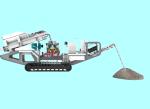 LD PE6090 B1200 Crawler Mobile Crushing Station 100mm LD PE600x900 Mobile