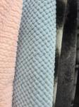 50/75D Spun yarn Polyester Rabbit Jacquaand fur Fashion Designs for Luxury
