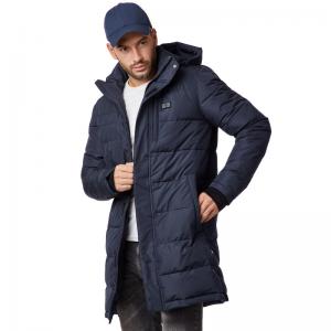 China Winter Long Sleeved Jacket For Men With Battery Power Heating wholesale