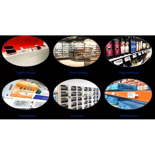 4.37 Inch 176x480 Bar Type E Ink Display Epaper Screen Module for Electronic Shelf Label