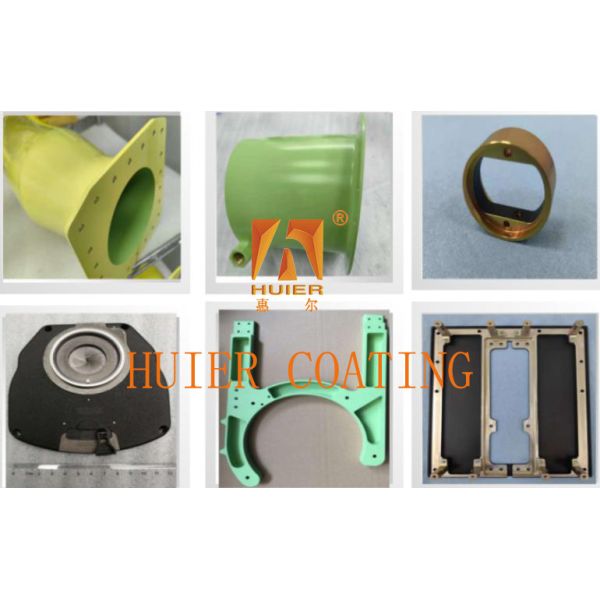 Loading And Unloading Process Electrostatic Powder Coating Line For Aviation Parts