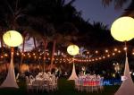 Custom LED Inflatable Event Lighting Balloon With Logo For Event Decoration