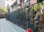 Heat Treated 10'' Height Interlink Chain Link Fence for Commercial
