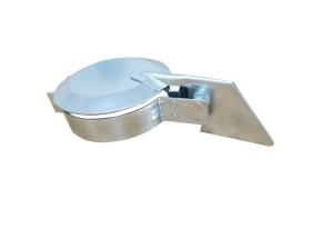China OEM Powder Coating 5 3/16&quot; Diesel Exhaust Rain Caps Muffler Rain Cap wholesale