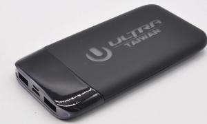 China Flashing LED Logo Dual USB Portable Mobile Power Bank 6000mAh for Coporate Gifts wholesale