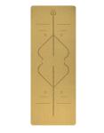 Yoga Practice Cork Yoga Mat |Toxic Free Unique Workout mat| Patterned Design