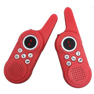 China 0.5W Childrens Walkie Talkies Long Range 3KM 2 Way 3 Channels With Flashlight wholesale