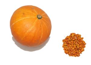China Premium Organic Dried Vegetables , Dehydrated Pumpkin Granules Natural Taste wholesale