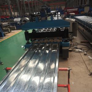 China Metal Color Steel Galvanized 686 Ibr Roof Panel Roll Forming Machine For Building Materials wholesale