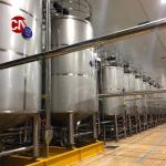 Fully Stainless Steel 304 500L Electric Heating Ice Cream Aging Tanks for