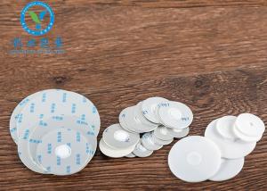 China Pressure Sensitive 0.6mm Aluminum Foil 63mm Bottle Cap Seal Liner wholesale