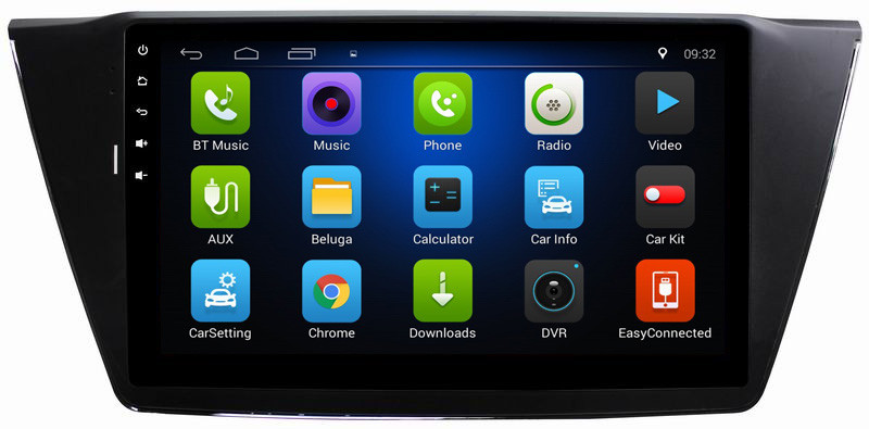 Ouchuangbo car gps audio stereo system for Volkswagen Touran 2016 support USB SWC AUX wifi video andropid 8.1