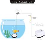 Silent Deep Dissolving Hygger Aquarium Air Stone