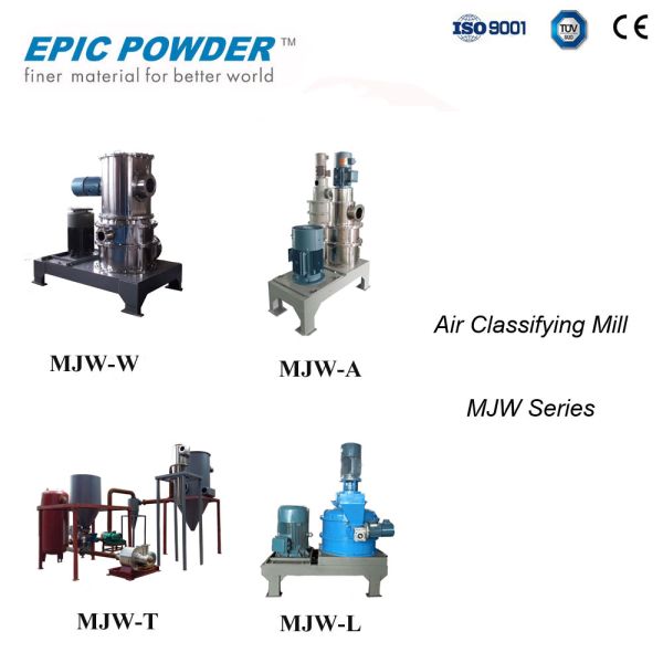 Professional Air Classifier Mill For Herb Kaolin With German Technology