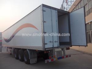 China Van Type Heavy Duty Semi Trailers For Transport General Cargo / Livestock wholesale
