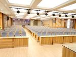 Ultra Premium Wood Surfaced Conference Hall Chairs 560mm - 580mm C/C Size