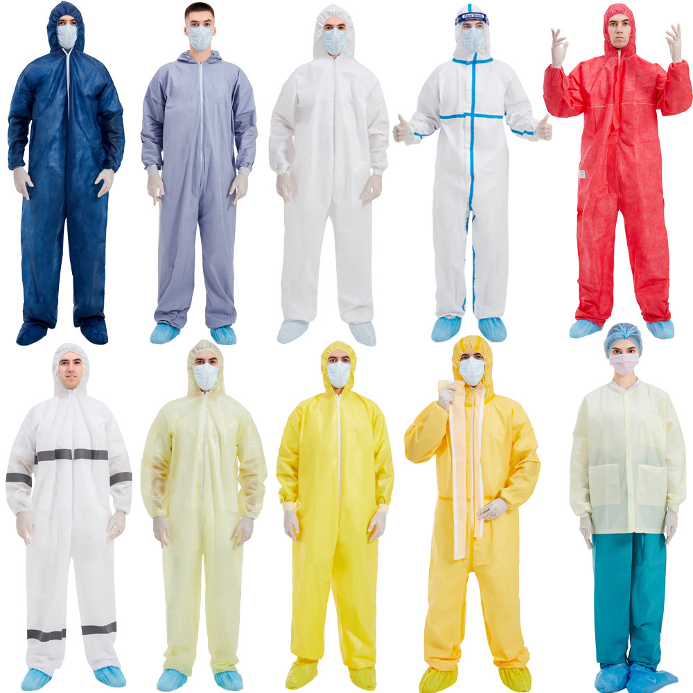 15-70gsm Disposable Non Woven Coverall
