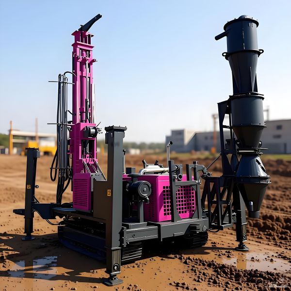 Reverse Circulation Drilling Rig Power 132KW Hydraulic Core Drilling Rig Crawler Drilling Machine