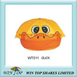 China 18&quot; Orange and Yellow Duck Cartoon Umbrella wholesale