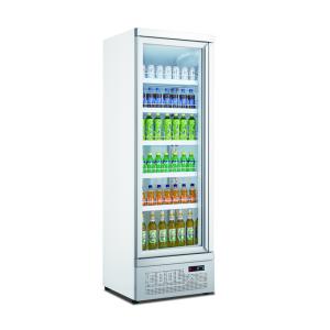 China 400L Beverages Upright Energy Drink Display Fridge Cooler With Glass Door wholesale