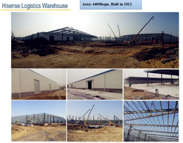 Fast Construction Structural Steel Building with 50 Years Lifespan Customizable Size and Wind Resistance Grade 12 for Car Repair Workshop