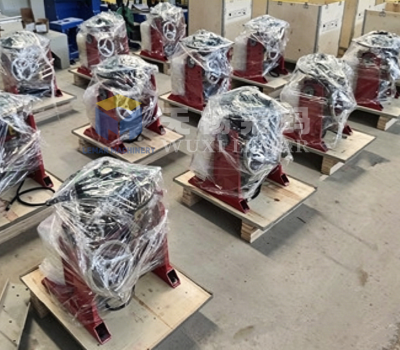 300kg Welding Positioner Automatic Rotary Turning Table For Pipe Tank Cylinder Circumferential Welding
