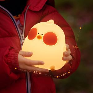 China Silicone Lamps With Touch Sensor And Remote Control -Portable Color Changing Glow Soft Cute Baby Infant Toddler Gift on sale