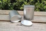 Metal Small Embossed Oval Tin Can For Chocolate And Tea Packaging