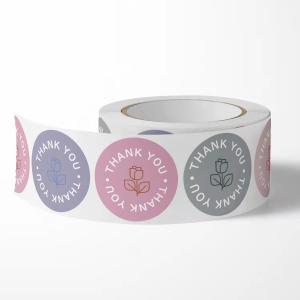 China Self Adhesive Label Sticker Paper A4 Template A3 Paper Kraft Glossy Round Roll Shipping wholesale