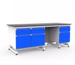 Gooseneck Design School Laboratory Furniture Dental Laboratory Workstation Side