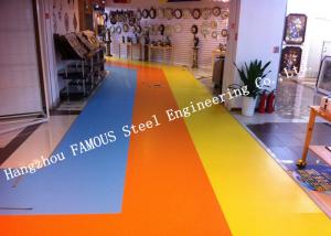 China Heterogenous Equivalent Outdoors Vinyl Laminate Flooring Roll Sports Flooring PVC Plastic Composite Material wholesale