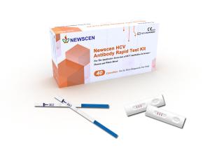 China FDA Home Use 40 kits One Step HCV Rapid Test Cassette wholesale