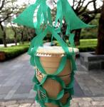 Disposable Fabric Coffee Mug Carrier Customized Size For Taking Away Coffee Cups