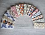 Glossy Colorful Glazed Ceramic Subway Tile 300x300mm Mould Inside Wall Candy