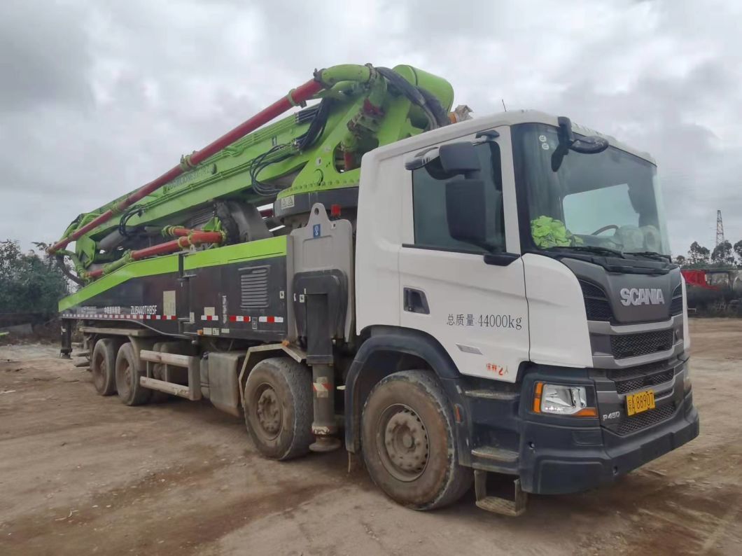 Used Trailer Pump Secondhand Pump Truck Zoomlion 63meter Low Price