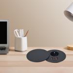 Office Furniture round EU power outlet & 2 usb a+ 1c for sofa coffee table