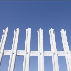 China D / W Section Palisade Fencing Corrosion Resistant Anti Aging Long Life Span wholesale