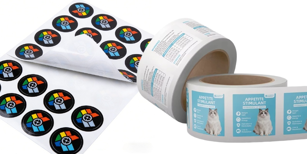 Custom Printed Waterproof Vinyl Warning Labels with Strong Adhesion for Equipment Stickers