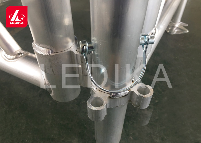 Sturdy Aluminum Indoor Show Stage Platform Disassemble Stable 0.8 - 1.2m