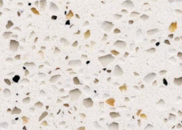 Quality Multi Colors Quartz Stone Countertops Solid Surface 7Mohs Hardness for sale