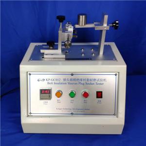 China As/Nzs 3112 Abrasion Test Apparatus For Insulation On Insulated Pin Plugs wholesale