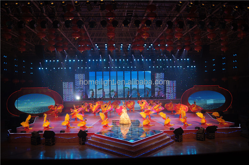Stage Backdrop LED Star Curtain Fireproof With DMX512 Control