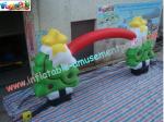 Holiday Inflatable Christmas Tree Decorations Green , 420D PVC 3M