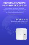 High Power Qc 3.0 Usb Wall Charger 100w Gan Travel Charger Overvoltage