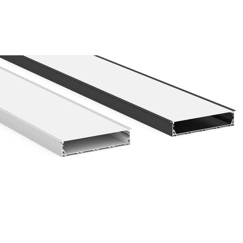 LEDCORP® Customized Aluminum Profile Recessed/Embedded/Reture Groove for Linear Light Assembly for office