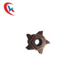 5 notched corners PENTA24N series Long life and low wear Carbide Grooving